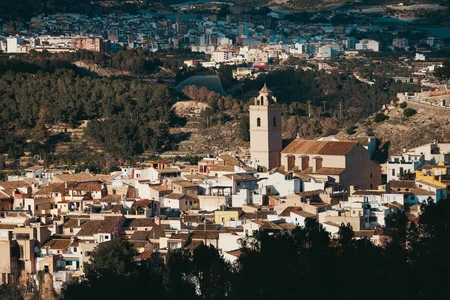 Scenic Townscape with Church