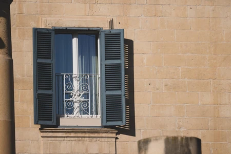 Charming Window Facade