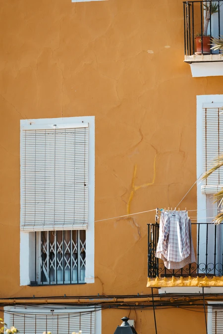 Sunny Balcony Scene