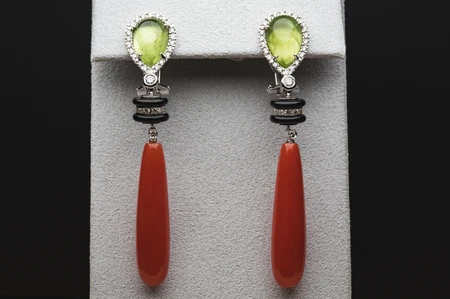 Elegant Gemstone Earrings