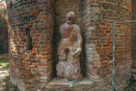 Ancient Brickwork Sculpture